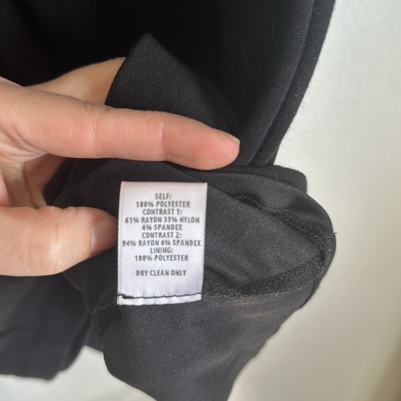 Bailey/44 Draped Cold Shoulder Jersey and Chiffon Dress - Picture 6 of 7